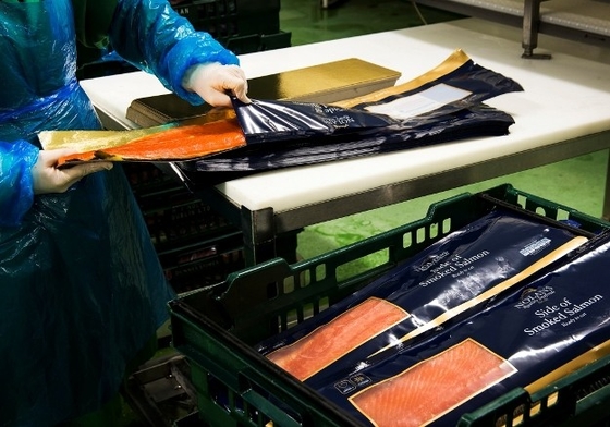 Seafood Vacuum Packaging Bags Laminated NYLON / LLDPE Custom Printed Vacuum Bags
