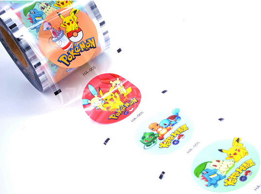 Plastic Cup Sealing / Lidding Moisture Barrier Film For Water PE PP PS PET Cup