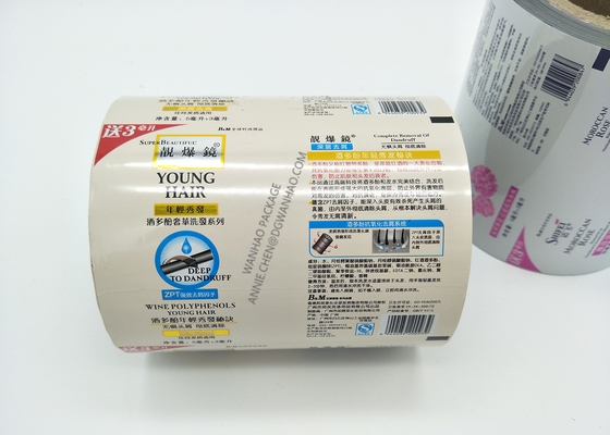 Custom Printed Liquid Shampoo Shower Gel Body Wash Packaging Film In rolls Metalize Good Barrier Heat Seal Non Leakage
