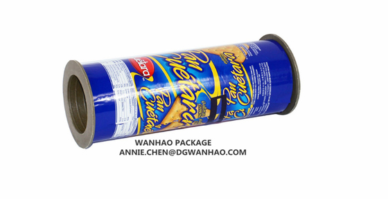 Chips / Corn Puffed printed laminated rolls Film Varieties Of Snacks Packaging
