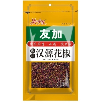 Custom Clear Window Spices Packaging Bags, Metalized material