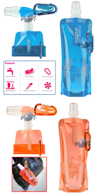Custom Storage Drinking Water Bags Foldable for Kids / Children